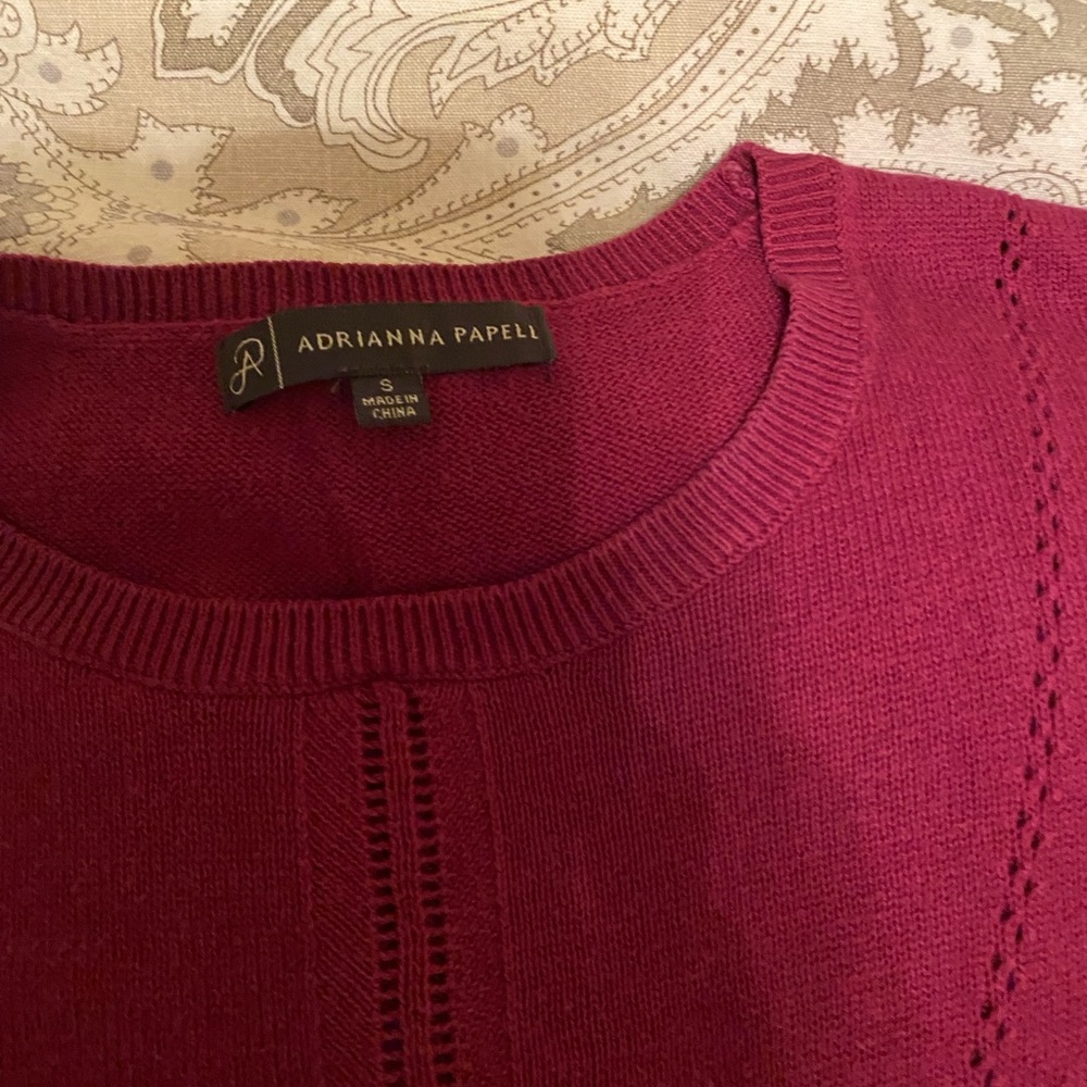 Adrianna Papell Peplum Top.
